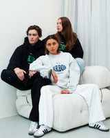 More is Less Grey Crewneck