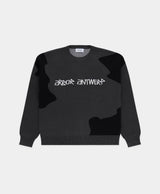 Camo Knit Black