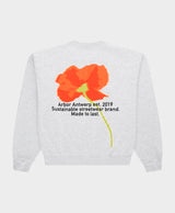 Orange Poppy Crewneck