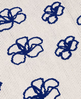 Ribbed Flower Knit Beige