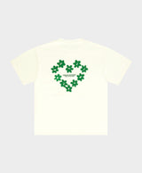 Faded Flower T-shirt Cream
