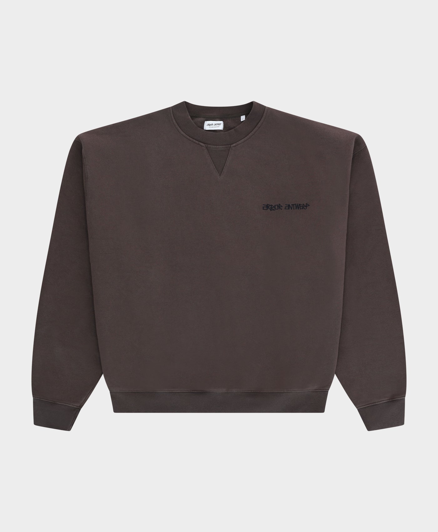 Pixel Flower Crewneck Coffee