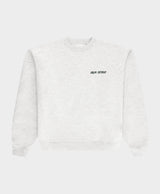 Line Flower Crewneck Melange