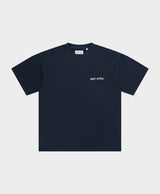 Faded Flower T-shirt Blue