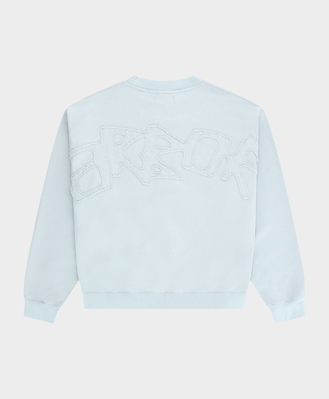 Big Application Crewneck Baby Blue