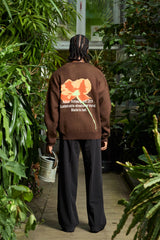 Orange Poppy Cardigan