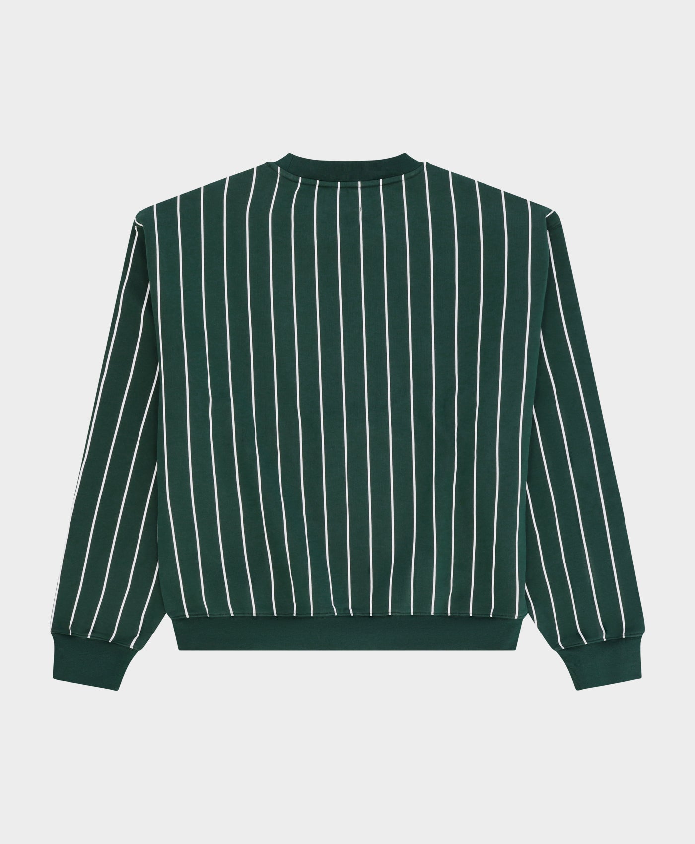 Vertical Lines Crewneck Green