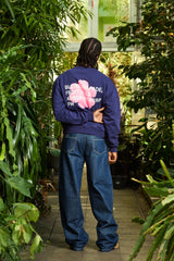 Blossoms Crewneck Blue