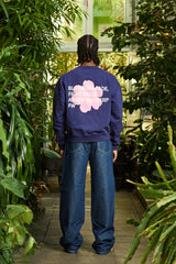 Blossoms Crewneck Blue