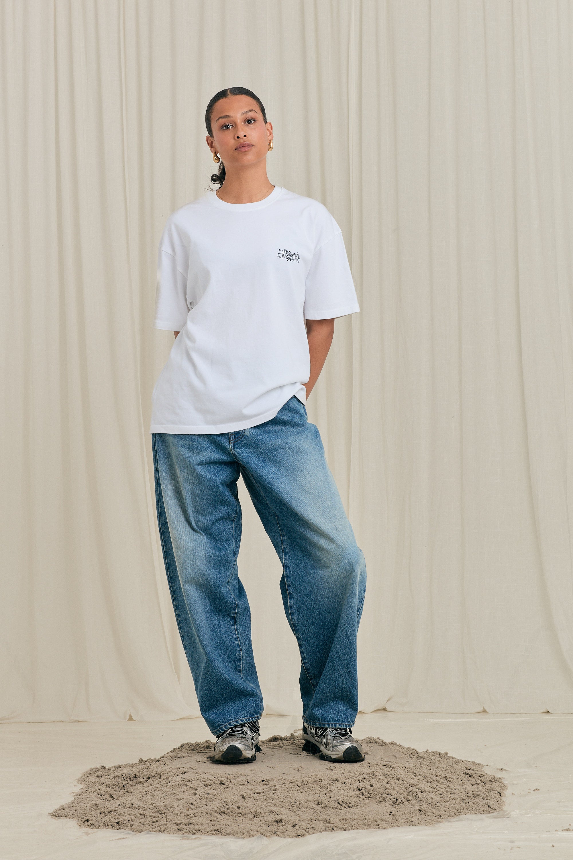 Pixle Cactus White T-shirt