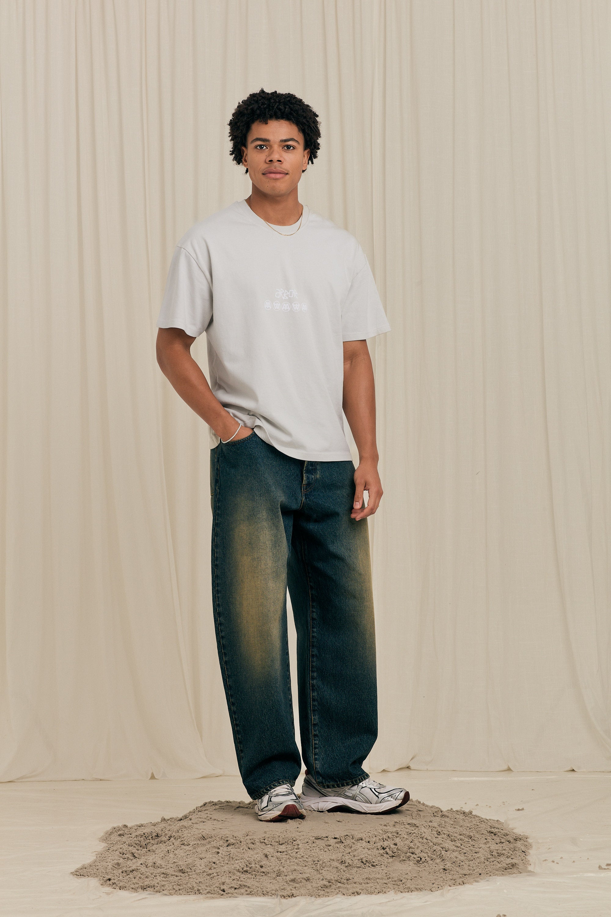 Grey AA Arbor Logo T-shirt