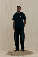 Mini Flower Black T-shirt