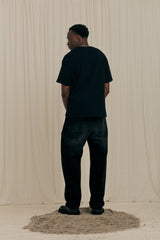 Mini Flower Black T-shirt