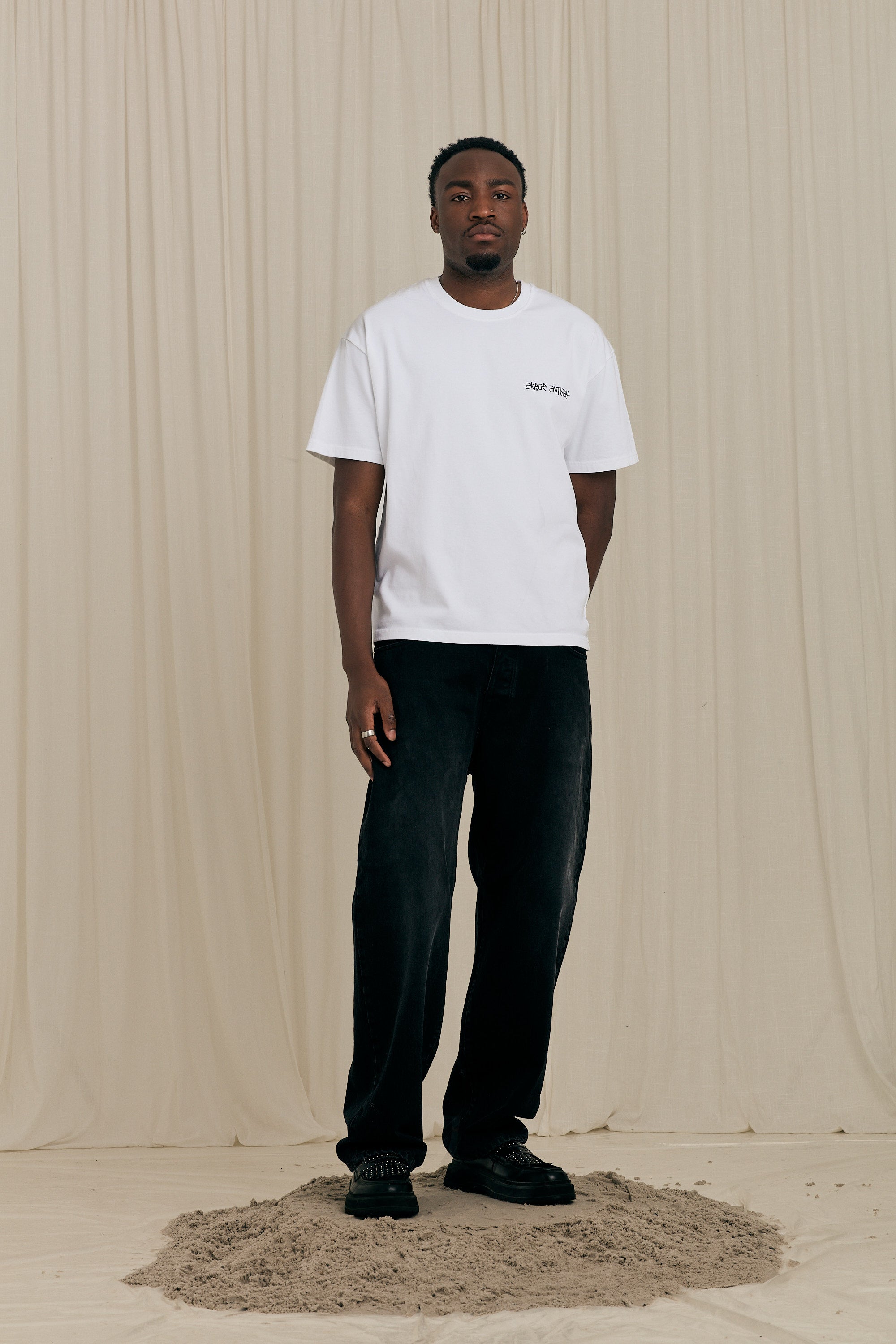 Dotwork White T-shirt