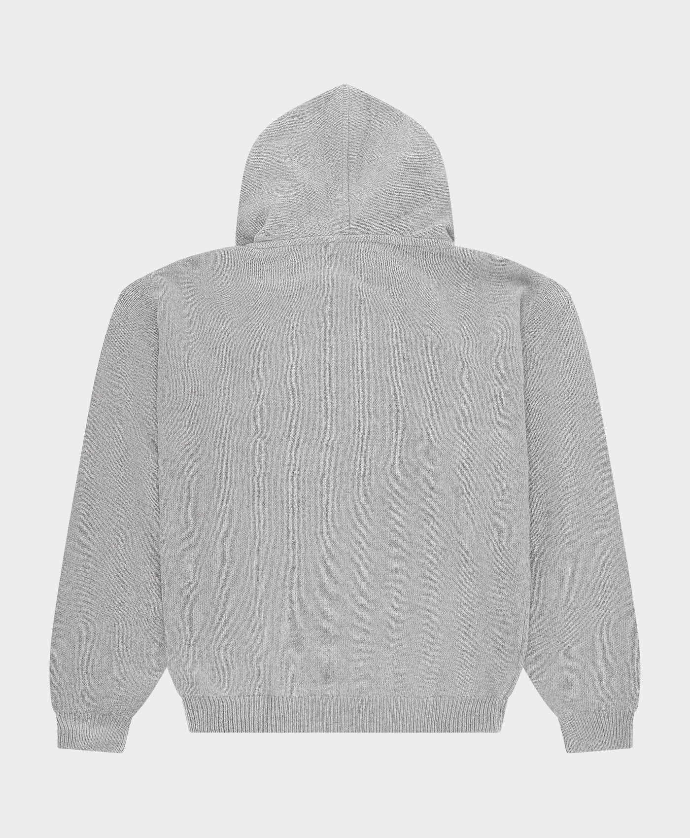 Knitted Zipper Hoodie Melange