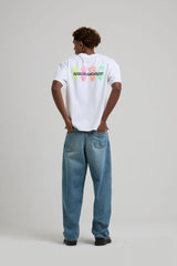 Pixel Flower T-shirt White