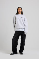 Pixel Flower Crewneck Melange