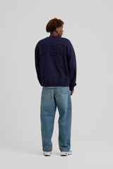 Big Application Crewneck Dark Blue