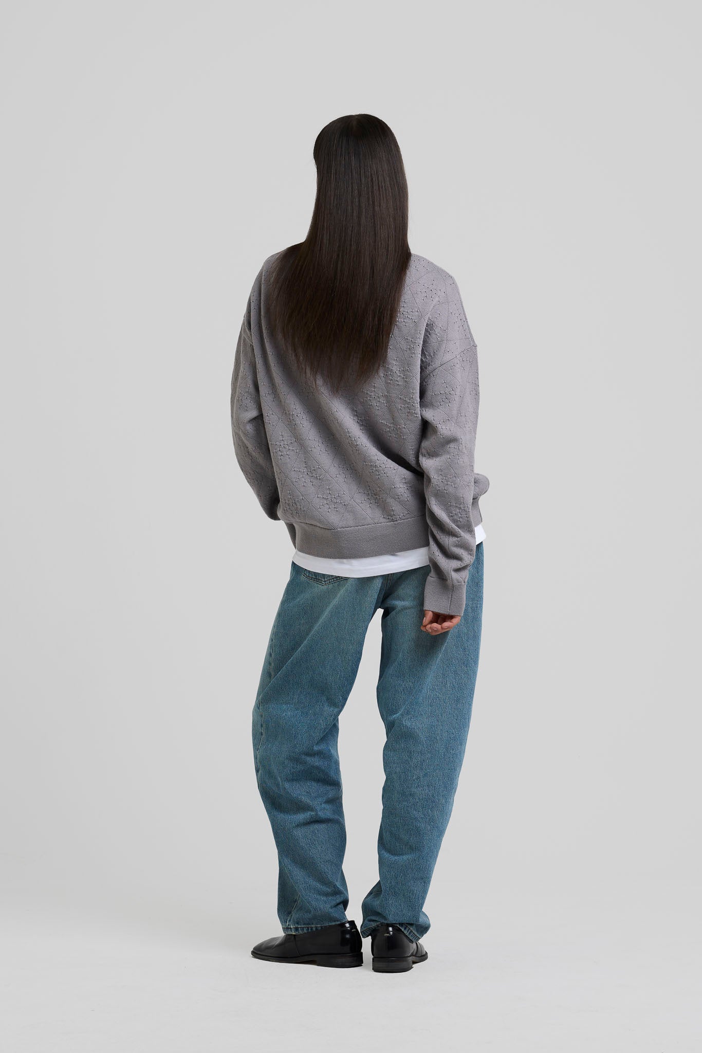 Flora Knit Grey