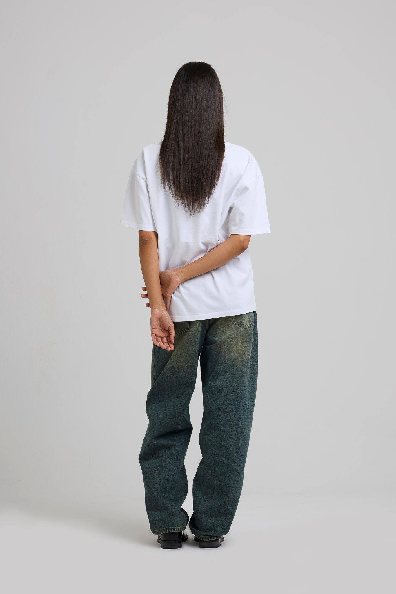 Micro Logo Cropped T-shirt White
