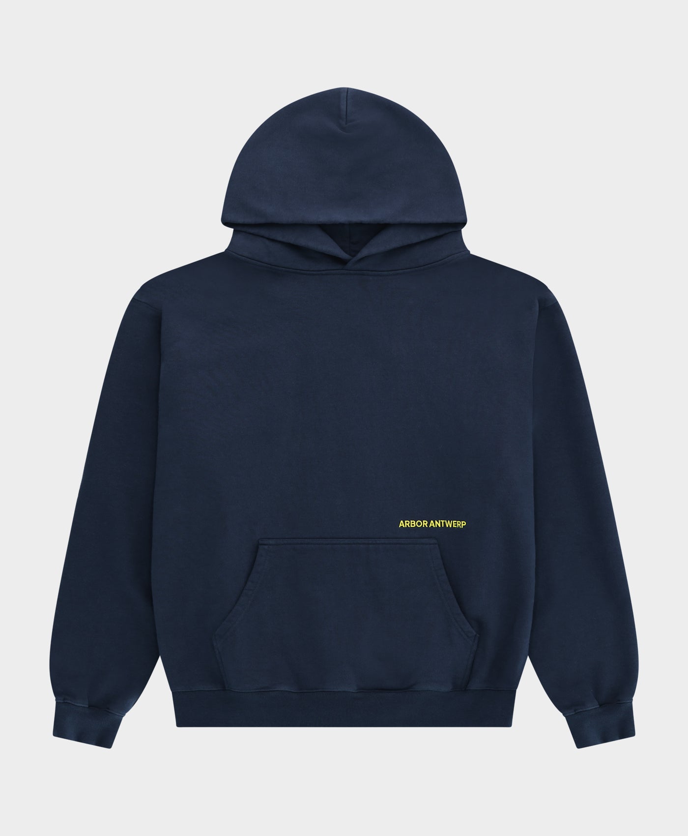 Circle Application Hoodie Blue