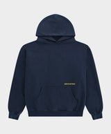 Circle Application Hoodie Blue