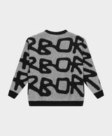 Big Logo Arbor Alpaca Knit Black