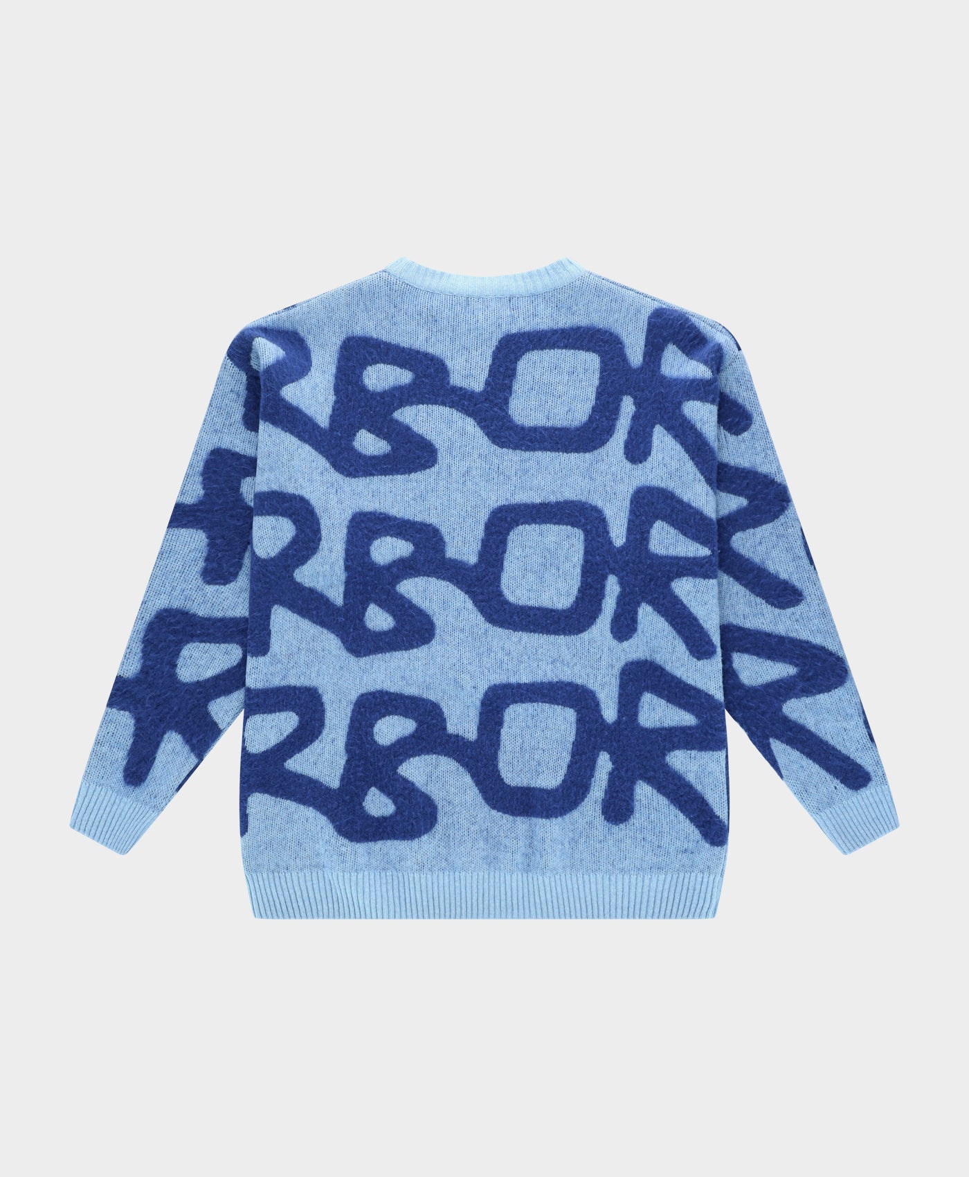 Big Logo Arbor Alpaca Knit Blue