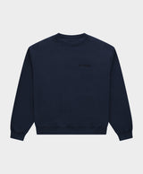 Big Application Crewneck Dark Blue