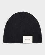 Black Patch Beanie