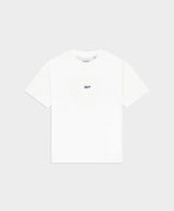 Blue Faded Heart Shirt White