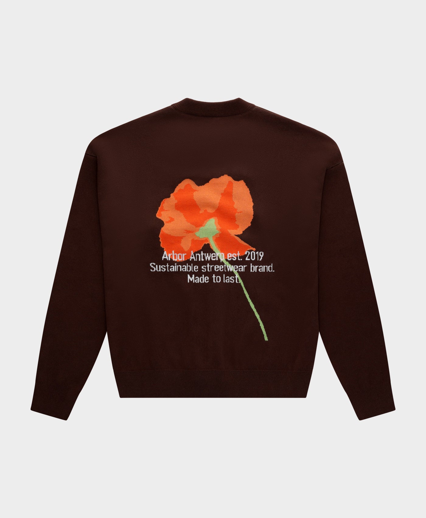 Orange Poppy Cardigan