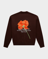 Orange Poppy Cardigan