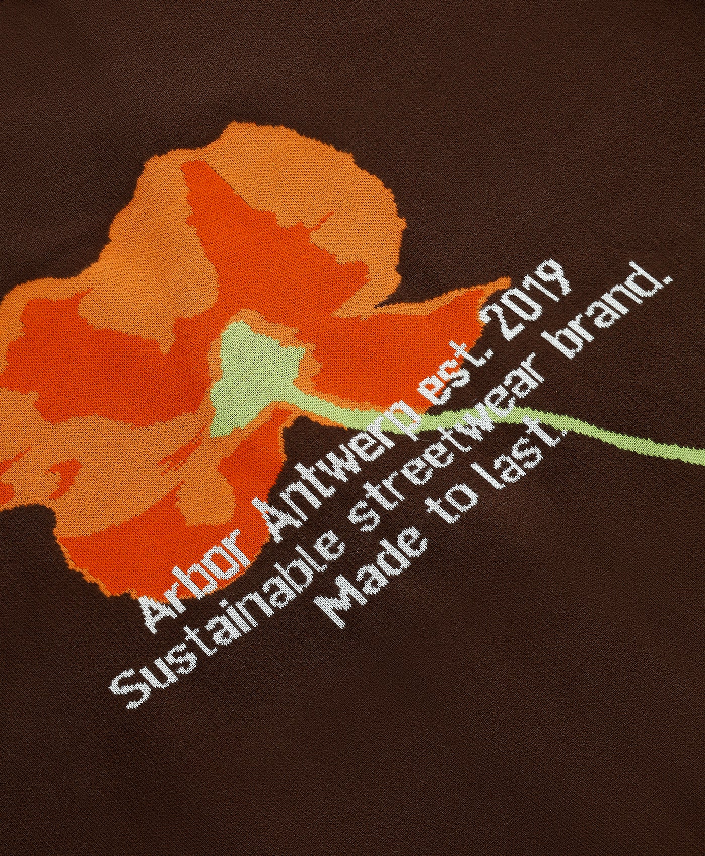 Orange Poppy Cardigan