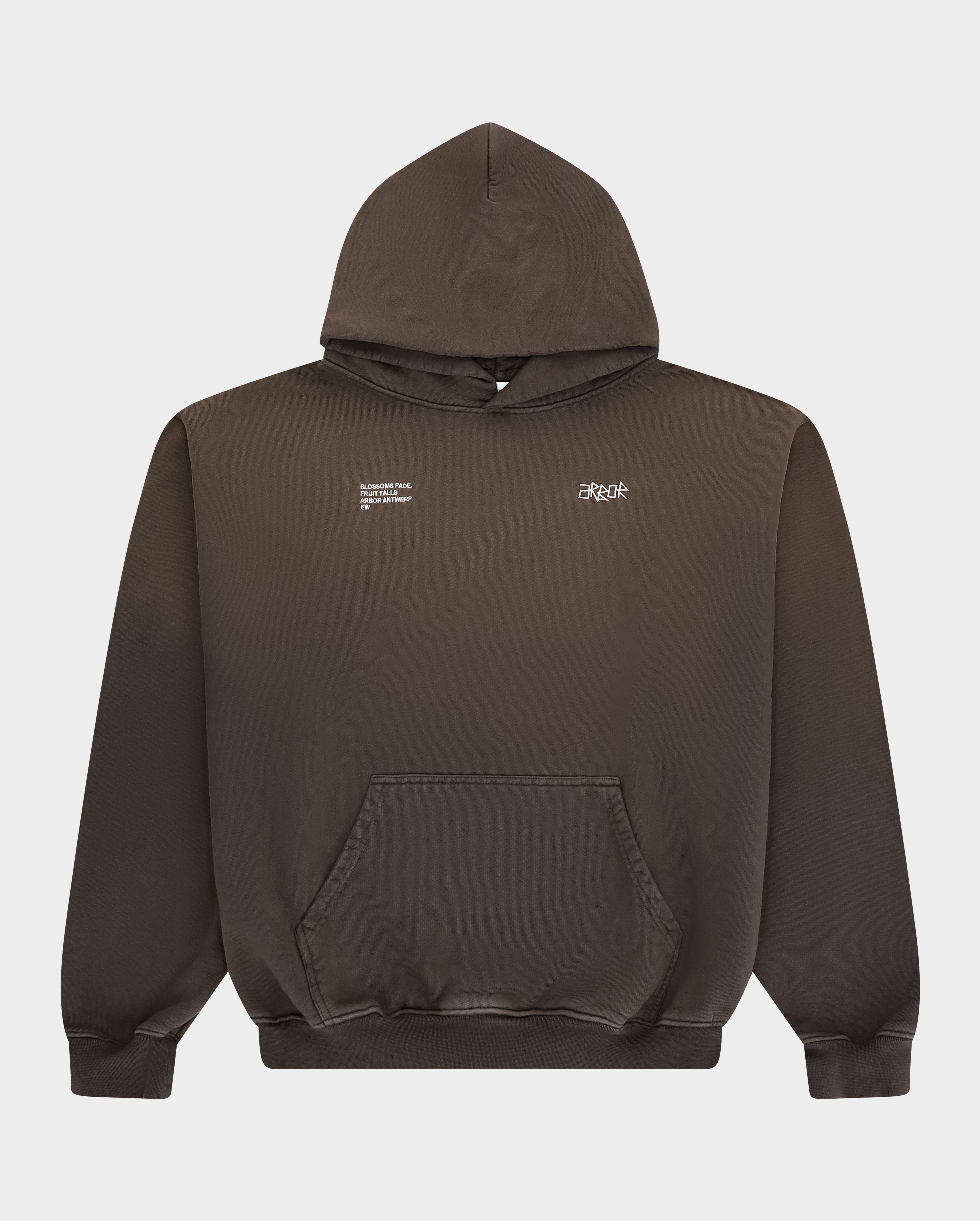 Brown Sunfaded Hoodie
