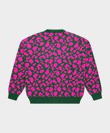 Pink Leopard Cardigan