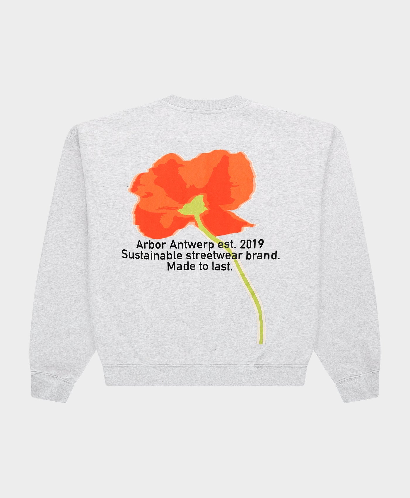Orange Poppy Crewneck