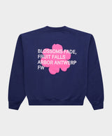 Blossoms Crewneck Blue