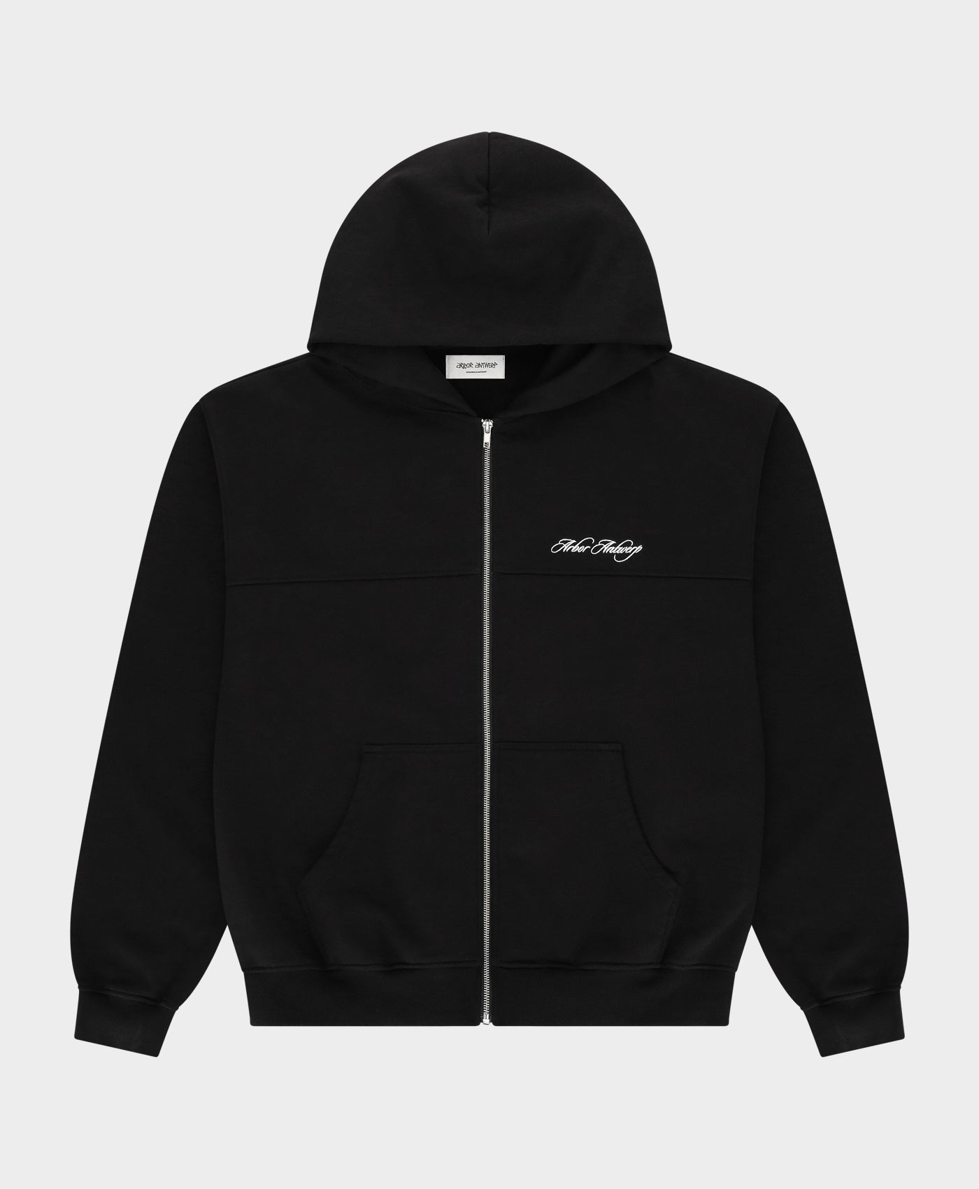 Cursive Hoodie Black