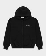 Cursive Hoodie Black