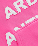 Distressed Hoodie Pink