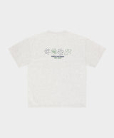 Flower Quartet T-shirt Blue