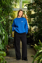 Blossoms Knit Blue