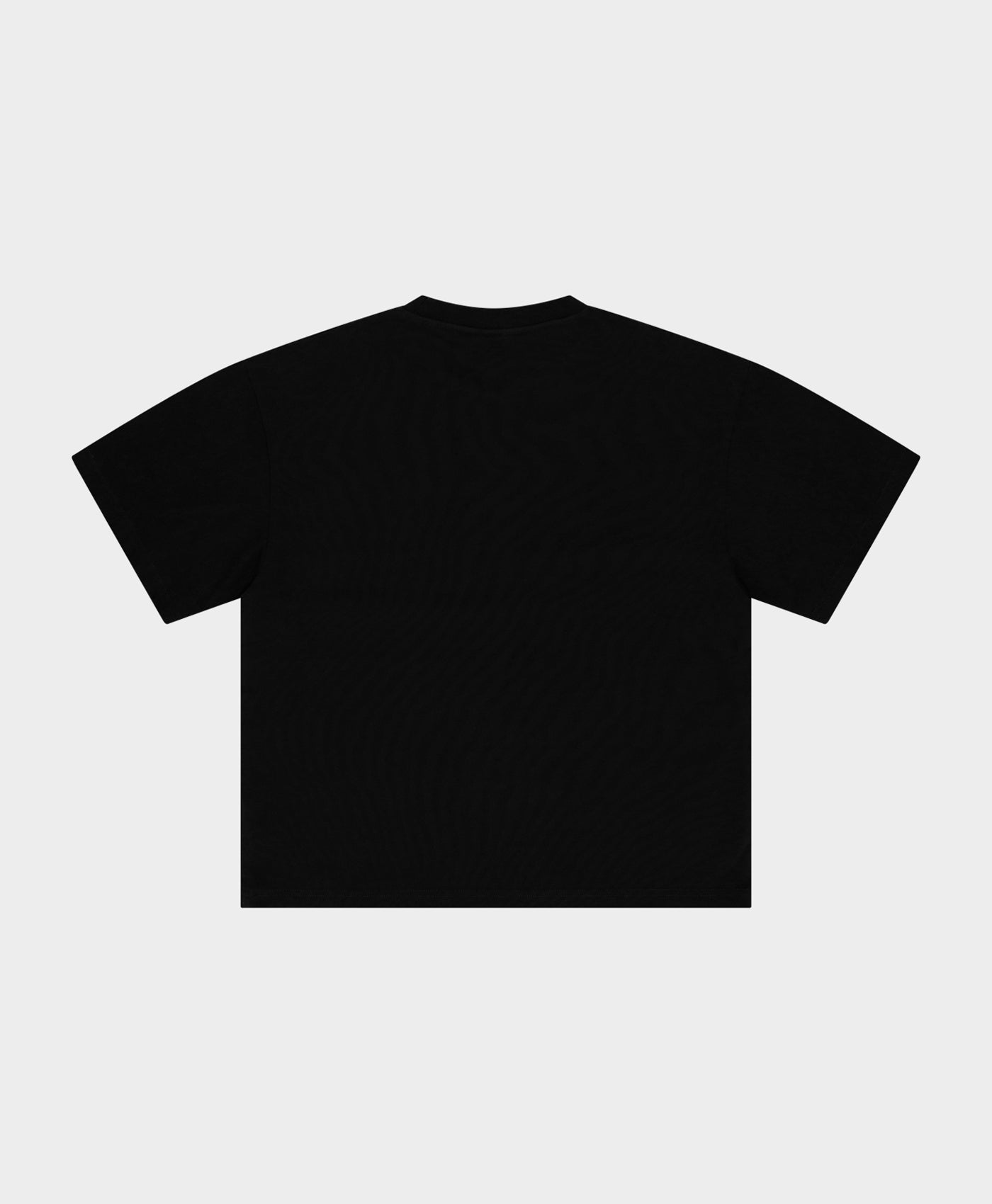 Micro Logo Cropped T-shirt Black