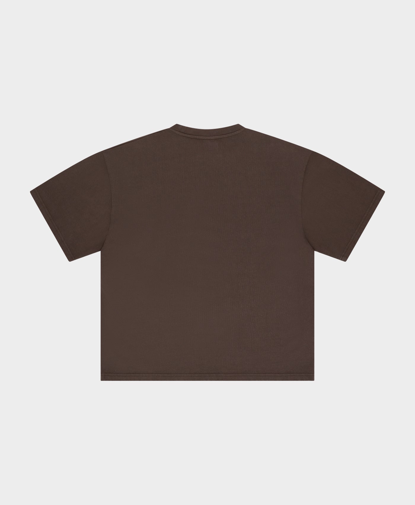 Micro Logo Cropped T-shirt Coffee