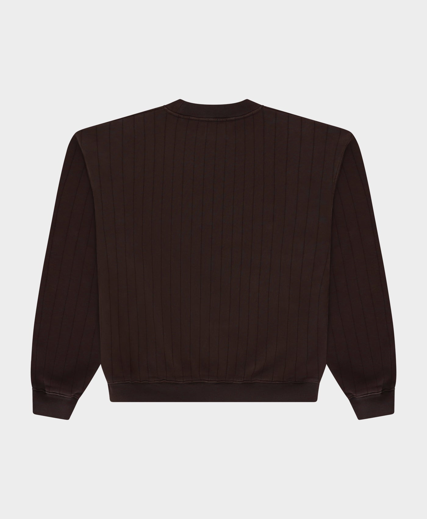 Needle Drop Crewneck Brown