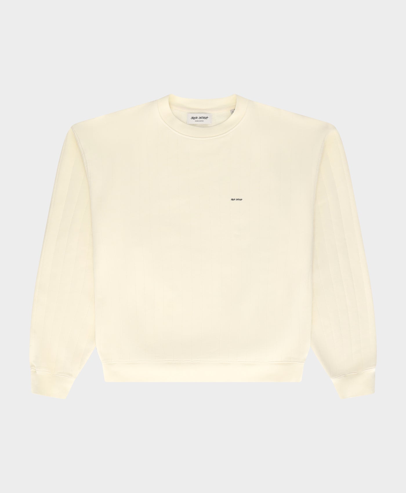 Needle Drop Crewneck Cream