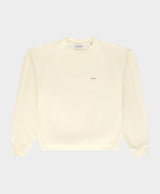 Needle Drop Crewneck Cream