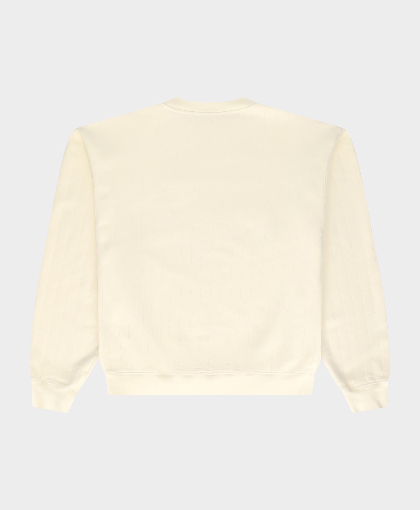 Needle Drop Crewneck Cream