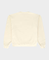 Needle Drop Crewneck Cream
